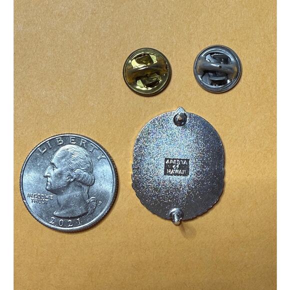 WWII Era US Army Air Forces Air Service (USAAF) Command Insignia Pin - Picture 3 of 3